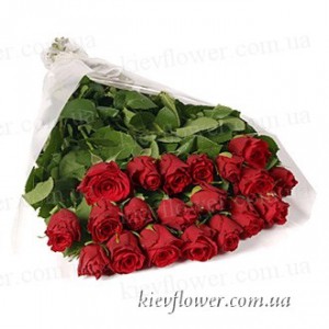 Букет "Міледі" - голландські  троянди  — Букети квітів купити з доставкою в KievFlower.  Артикул: 0605