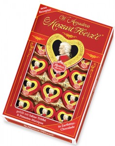 Шоколад Моцарт — Подарунки купити з доставкою в KievFlower.  Артикул: 0332