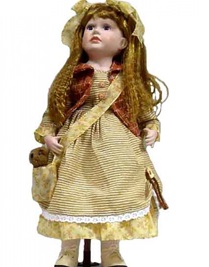 Фарфоровая кукла — игрушки и подарки заказать с доставкой в KievFlower.  Артикул: 9696012