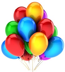 Balloons colored - order balloons with delivery on KievFlower.