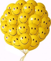 Balloons - smiles (helium) - Helium balloons order with delivery in KievFlower. Reference: 12033