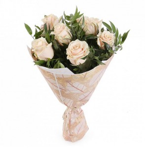 Букет з 7 троянд — Kievflower - Доставка квiтiв