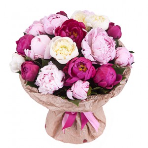 Букет пионов — Букеты цветов заказать с доставкой в KievFlower.  Артикул: 05677