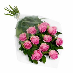 Рожеві троянди — Букети квітів купити з доставкою в KievFlower.  Артикул: 0501