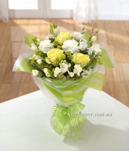 Букет "Бажаю вдалого дня" — Букети квітів купити з доставкою в KievFlower.  Артикул: 0554