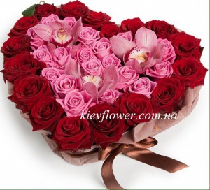 My heart for you — KievFlower - flowers to Kiev & Ukraine 