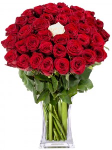 Моє єдине кохання (45 троянд) — Kievflower - Доставка квiтiв