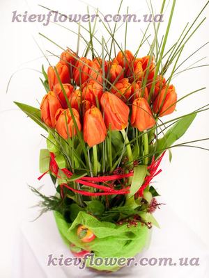 Для Тебе! — Букети квітів купити з доставкою в KievFlower.  Артикул: 0961