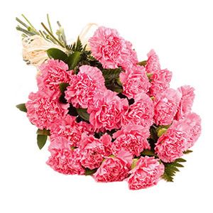 Букет из 39 гвоздик — Букеты цветов заказать с доставкой в KievFlower.  Артикул: 1170