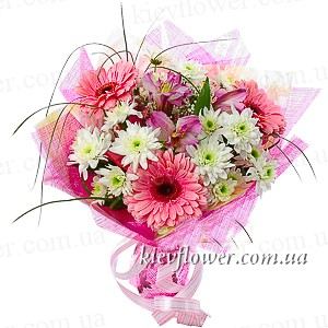 Букет "Чарівність"  — Букети квітів купити з доставкою в KievFlower.  Артикул: 0534
