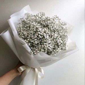 Небольшой букет из белой гипсофилы — Kievflower - Доставка цветов