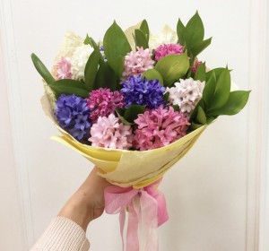 Hyacynthus bouquet — KievFlower - flowers to Kiev & Ukraine 
