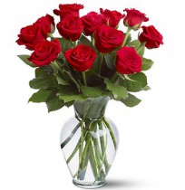 Букет з 11 червоних троянд "Моїй половинці"