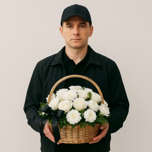 Доставка до церемонії прощання — Kievflower - Доставка квiтiв