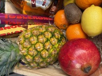 Whiskey-box and Fruits