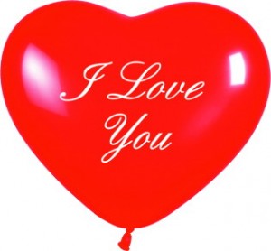 Кулька I Love you — Гелієві кульки купити з доставкою в KievFlower.  Артикул: 411551