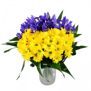 Bouquet "With Ukraine in the Heart" — KievFlower - flowers to Kiev & Ukraine 