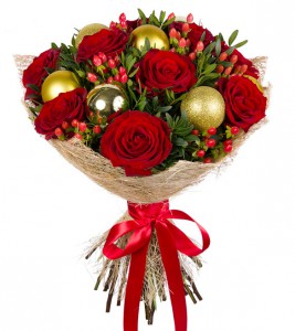 Bouquet New Year — KievFlower - flowers to Kiev & Ukraine 