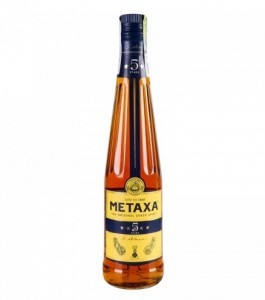 Order Metaxa 0.7 L in Ukraine — premium alcohol gift with flowers