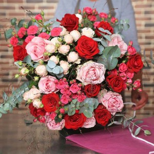 Order bouquet with delivery ,Roses with delivery, Red roses, Mixed bouquet ,Pink roses