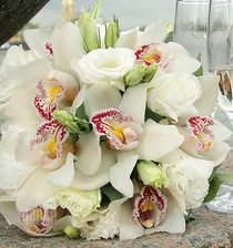 Букет невесты из орхидей № 30