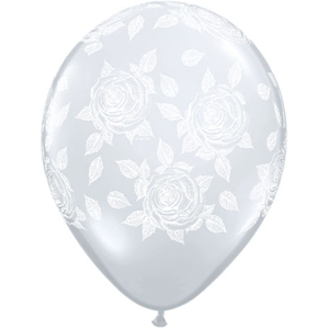 Balloons transparent \"Rose\" - Helium balloons order with delivery in KievFlower. Reference: 786447